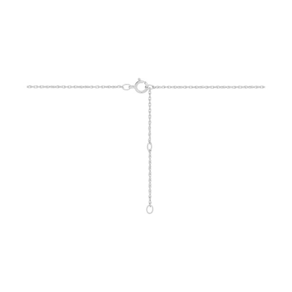 Diamond Cross Pendant Necklace (1/10 ct. ) in Sterling Silver  16