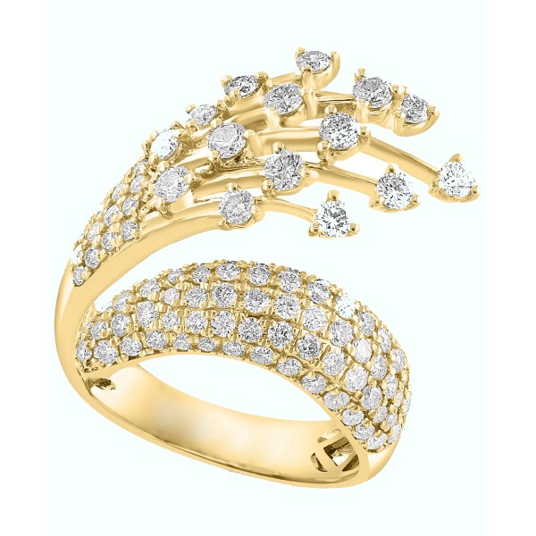 Diamond Wrap Ring (1-5/8 ct. ) in 14k Gold