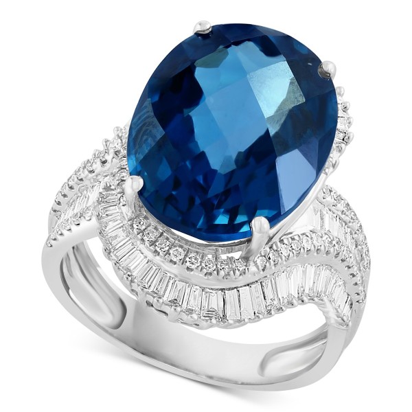 Limited Edition London Blue Topaz (12-1/5 ct. ) &a...