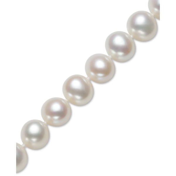 Cultured Freshwater Pearl Bracelet (7-1/2mm) in 14k Gold