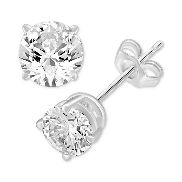 Diamond Stud Earrings (3/8 ct. ) in 14k White Gold