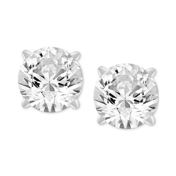 Diamond Stud Earrings (3/8 ct. ) in 14k White Gold