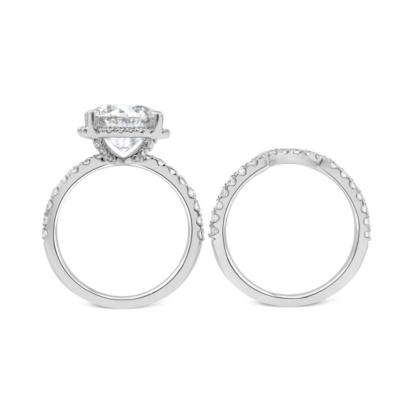 Certified Lab Grown Diamond Bridal Set (5 ct. ) in 14k Gold