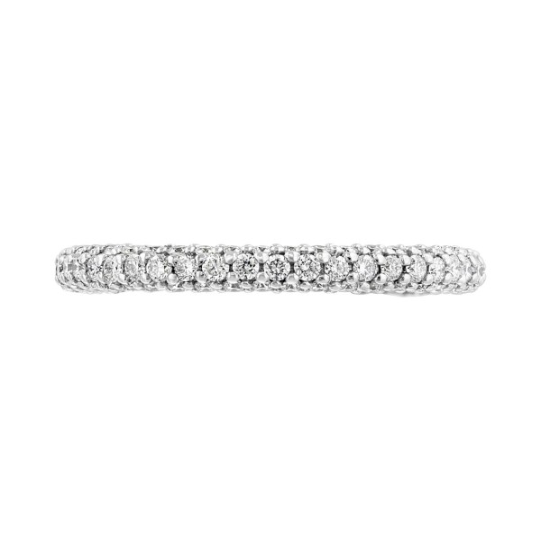 Diamond Three-Side Eternity Band (1-1/10 ct. ) in 14k White Gold