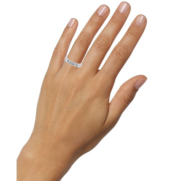 Diamond 5 Stone Band (1/2 ct. ) in 14k White Gold