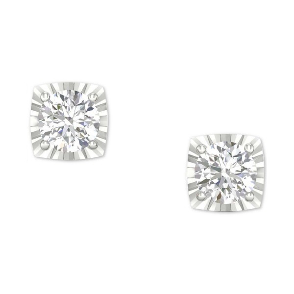 Diamond Enhancer Stud Earrings (1 ct. ) in 14k White Gold