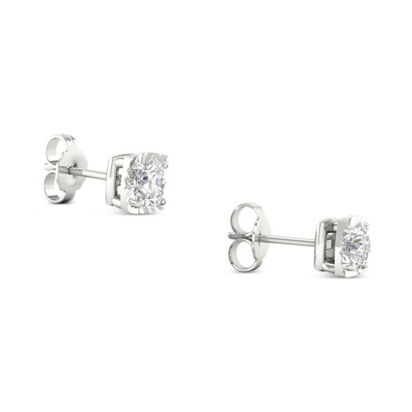 Diamond Enhancer Stud Earrings (1 ct. ) in 14k White Gold