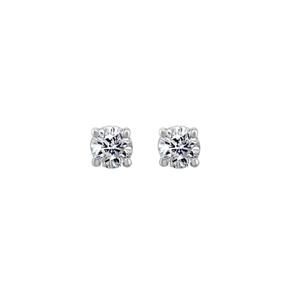 Effy Diamond (1/4 ct. ) Stud Earrings in 14k White...