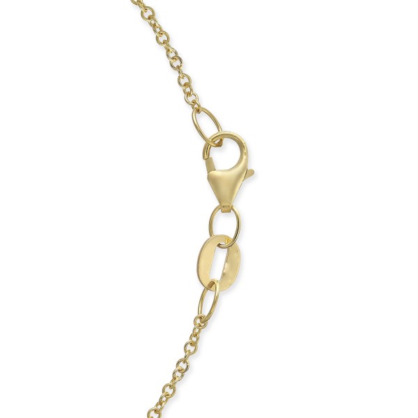 Diamond Textured Circle Pendant (3/4 ct. ) in 14k Gold