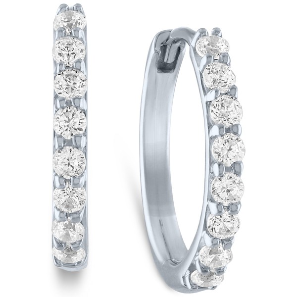 Lab-Created Diamond Small Hoop Earrings (1/4 ct. )...