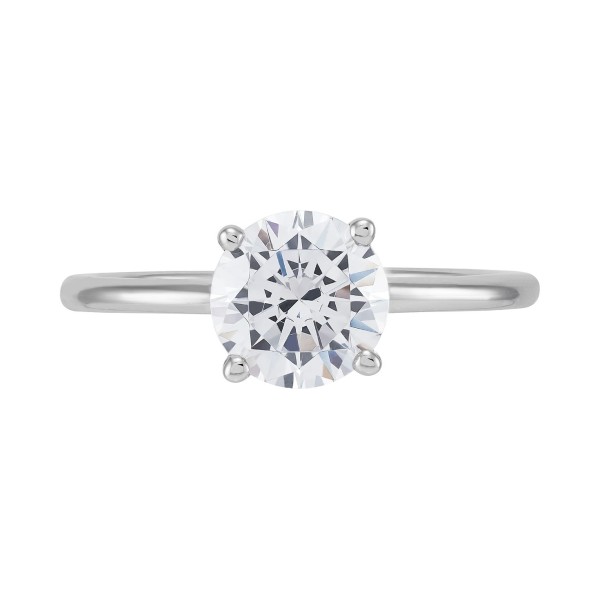 IGI Certified Lab Grown Diamond Solitaire Engagement Ring (1-1/2 ct. ) in 14k White Gold