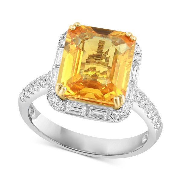 Limited Edition Yellow Sapphire (5-3/8 ct. ) &...