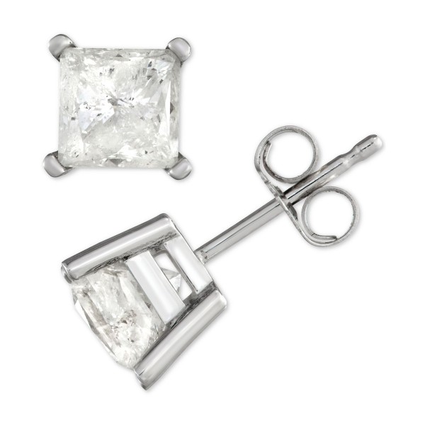 Diamond Princess Stud Earrings (1/4 ct.  to 2 ct. ...