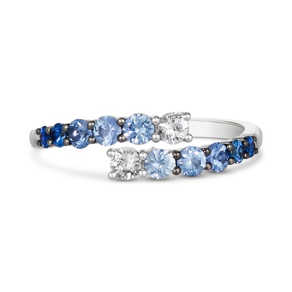 Denim Ombré (5/8 ct. ) & White Sapphire (1/5 ct. ...