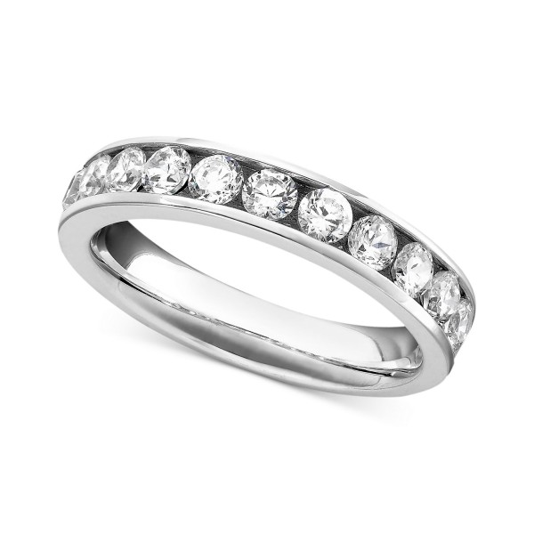 Diamond Channel Band (1 ct. ) in 14k White or Yell...