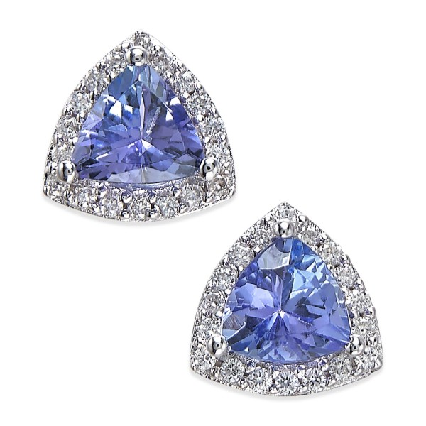 EFFY® Tanzanite (3/4 ct. ) and Diamond (1/8 ct. )...